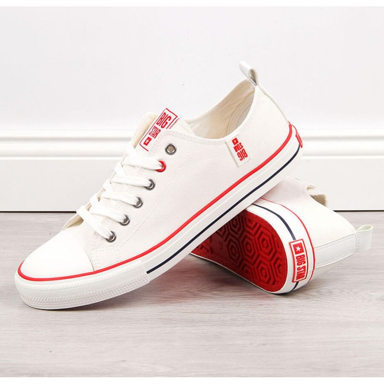 Sneakers basse Big Star M J174062 bianche bianco 1