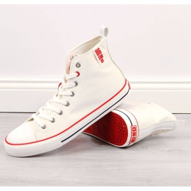 Sneakers alte Big Star M JJ174066 bianche bianca 1