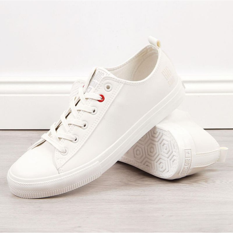 Sneakers basse Big Star JJ174006, bianche bianca 1