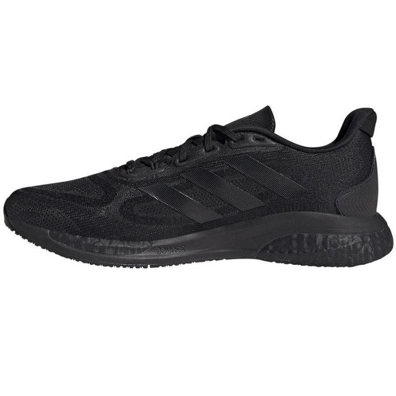 Scarpe da corsa Adidas SuperNova + M H04487 nero 1