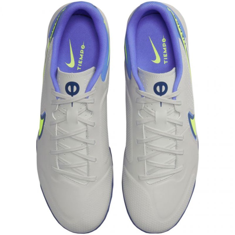 Scarpa da calcio Nike Tiempo Legend 9 Academy Tf M DA1191 075 grigio sfumature di grigio 1