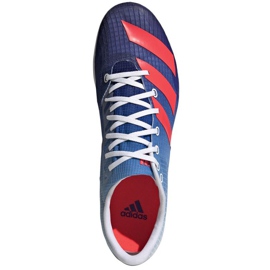 Scarpe da corsa Adidas Distancestar M GY0946 rosso blu 1