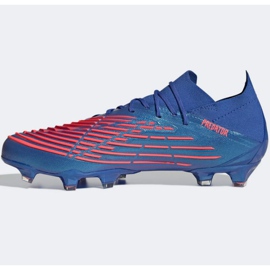 Scarpe da calcio Adidas Predator Edge.1 L Fg M H02954 blu blu 1