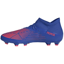 Scarpe da calcio Adidas Predator Edge.3 Fg M GW2276 blu blu e rosso 1