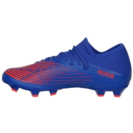 Scarpe da calcio Adidas Predator Edge.3 L Fg M GW2280 blu blu 1