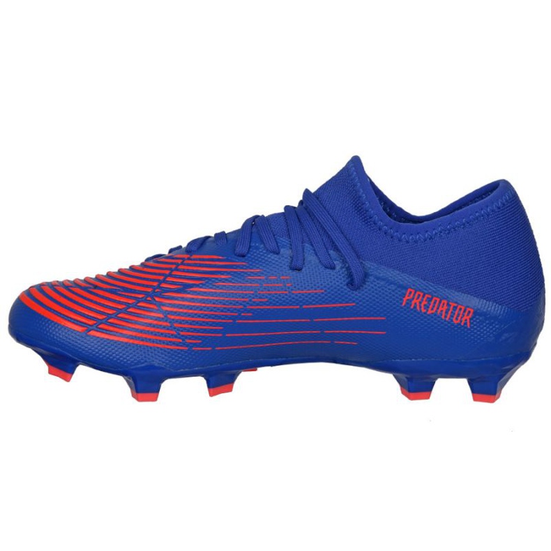 Scarpe da calcio Adidas Predator Edge.3 L Fg M GW2280 blu blu 1