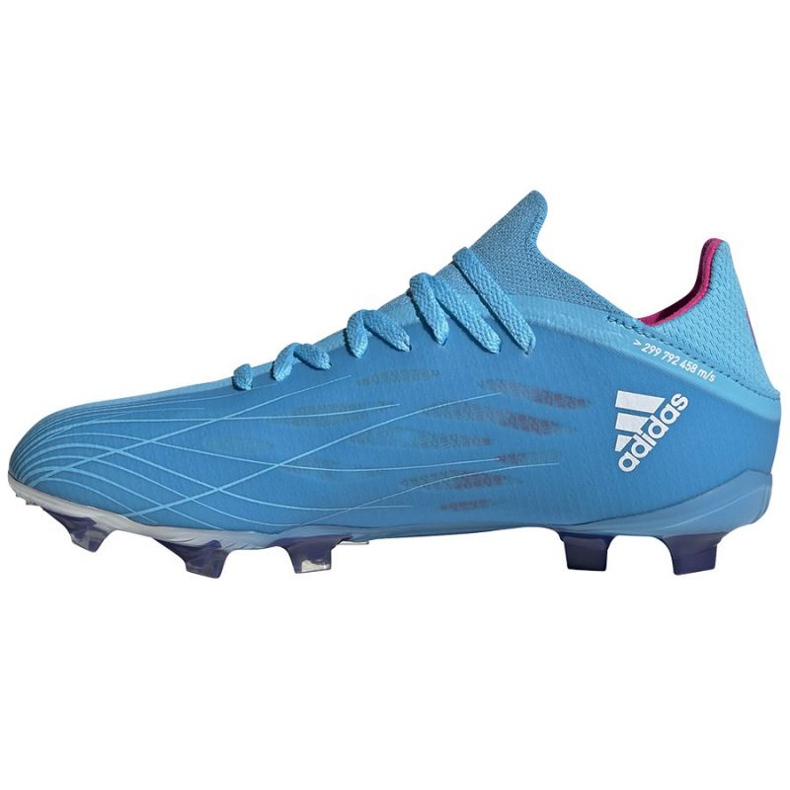 Scarpe da calcio Adidas X Speedflow.1 Fg Jr GW7461 blu blu 1