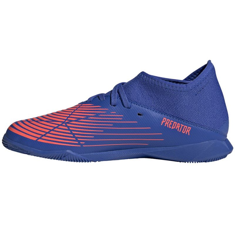 Scarpe da calcio Adidas Predator Edge.3 In Jr GZ2892 blu blu 1