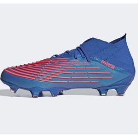 Scarpe da calcio Adidas Predator Edge.1 Fg M H02932 blu blu 1