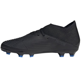 Scarpe da calcio Adidas Predator Edge.3 Fg Jr GW2360 nero nero 1