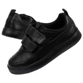 Puma Courtflex Neonati 371543 06 nero 1