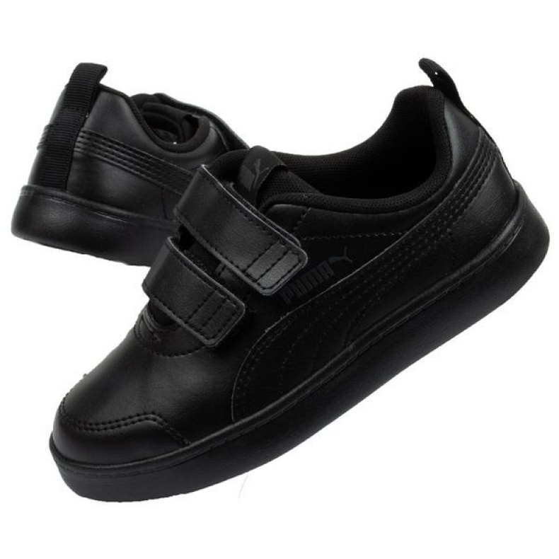Puma Courtflex Neonati 371543 06 nero 1