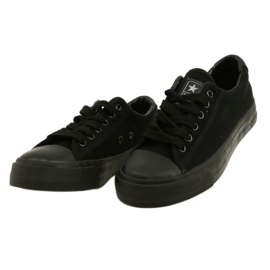 NEWS Sneaker classiche da donna nera da donna 22SP02-4505 nero 2