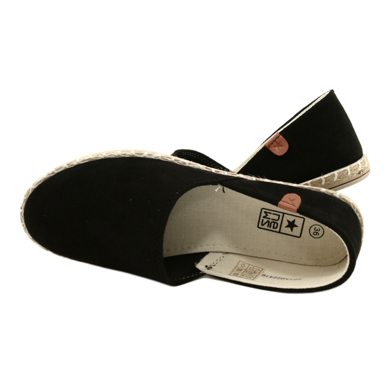 News Espadrillas da donna nere Novità 20TX022416 nero 9