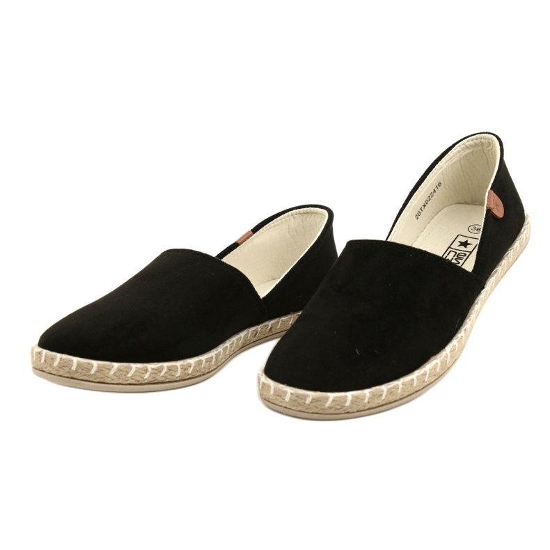 News Espadrillas da donna nere Novità 20TX022416 nero 7