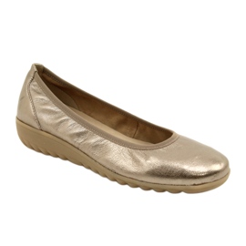Caprice Ballerina Taupe Metallic 9-22161-28 beige multicolore d'oro 3