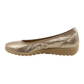 Caprice Ballerina Taupe Metallic 9-22161-28 beige multicolore d'oro 4