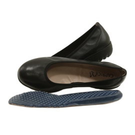 Ballerina Caprice in nappa nera 9-22161-28 nero 8