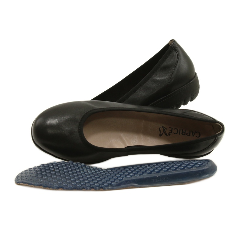 Ballerina Caprice in nappa nera 9-22161-28 nero 8