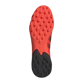 Adidas Predator Freak.3 Tf M FY6311 scarpe arance e rosse 2