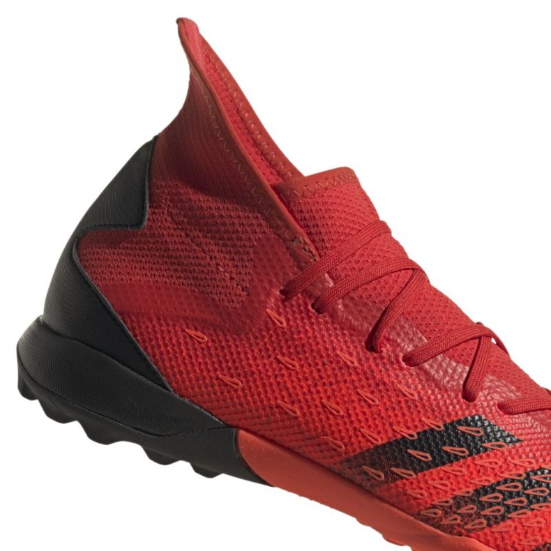 Adidas Predator Freak.3 Tf M FY6311 scarpe arance e rossi 3