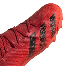 Adidas Predator Freak.3 Tf M FY6311 scarpe arance e rossi 4
