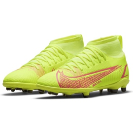 Scarpe da calcio Nike Mercurial Superfly 8 Club Mg Jr CV0790-760 verde verde 1