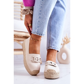 FB2 Espadrillas classiche su piattaforma Julianne beige 2