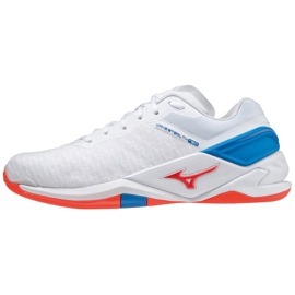 Scarpe indoor Mizuno Wave Stealth Neo M X1GB200025 bianca bianca 1