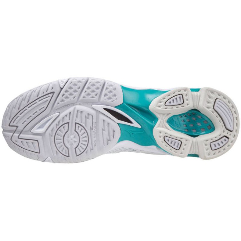 Scarpe indoor Mizuno Wave Voltage M V1GA216036 bianco bianco 2