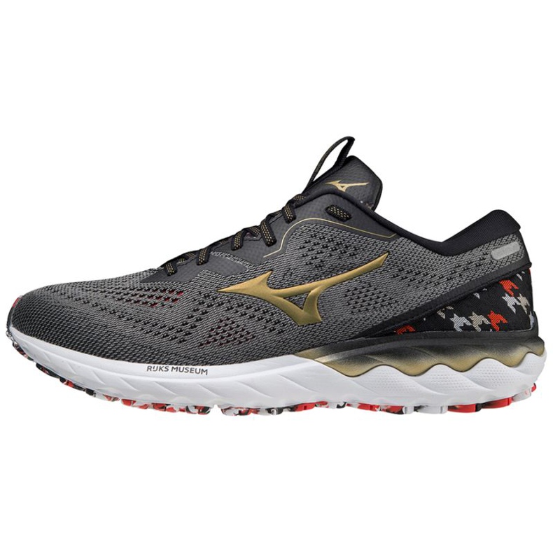 Mizuno Wave Skyrise 2 Amsterdam M J1GC216297 scarpe da corsa grigio 1