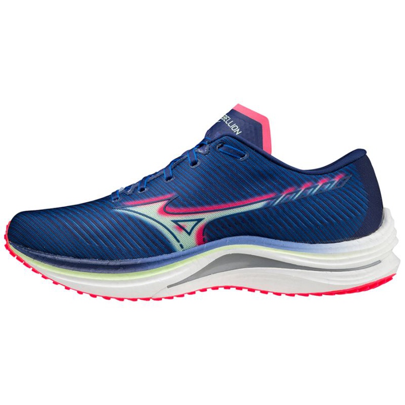 Mizuno Wave Rebellion M J1GC211783 scarpe da corsa blu 1