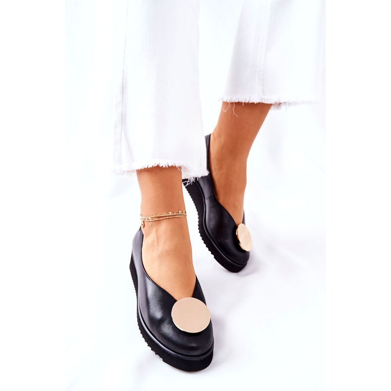 Ballerine Sulla Piattaforma Maciejka Nere 5315B-01 nero 2