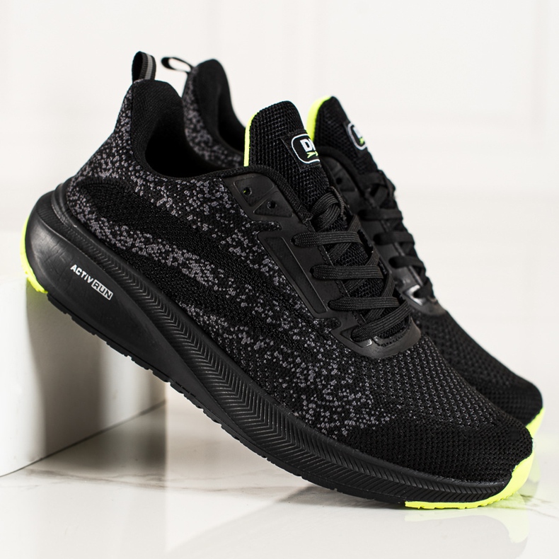 Scarpe sportive leggere DK nero grigio 1