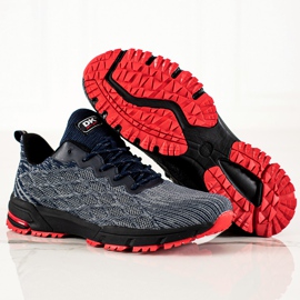 Scarpe da uomo DK blu navy grigio 1