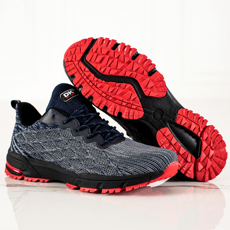 Scarpe da uomo DK blu navy grigio 1