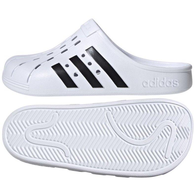 Adidas Adilette Clog FY8970 pantofole bianca 1