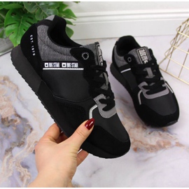 Scarpe sportive in pelle Big Star W JJ274284 nere nero 1
