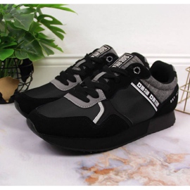 Scarpe sportive in pelle Big Star W JJ274284 nere nero 2