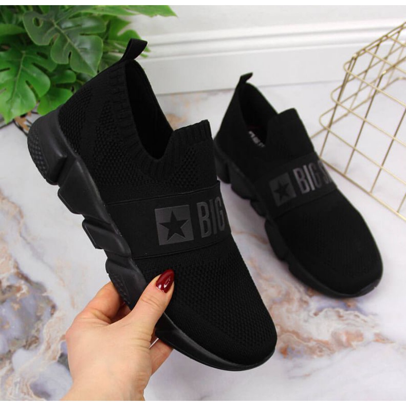 Slip on scarpe sportive Big Star W JJ274296 nere nero 1