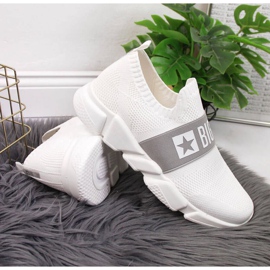 Slip on scarpe sportive Big Star W JJ274297 bianche bianco 2