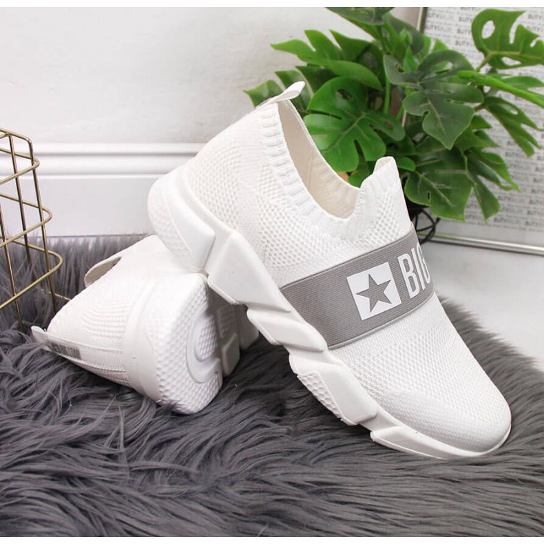 Slip on scarpe sportive Big Star W JJ274297 bianche bianca 2