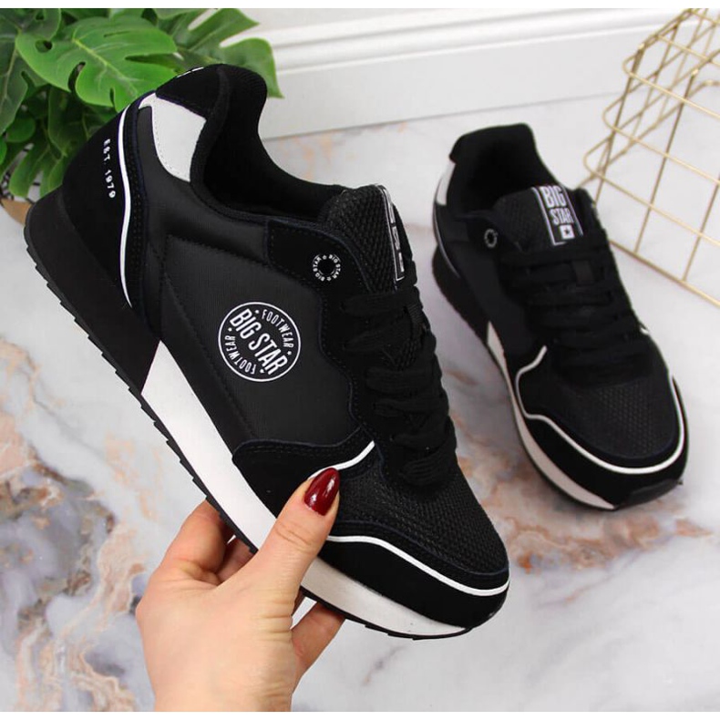 Scarpe sportive nere Big Star W JJ274279 nero 1
