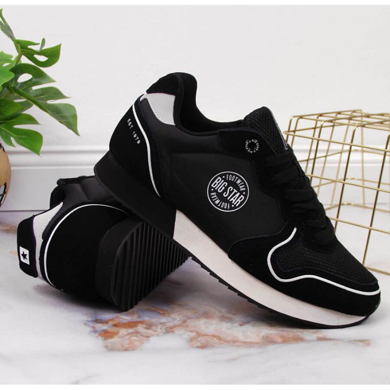 Scarpe sportive nere Big Star W JJ274279 nero 2