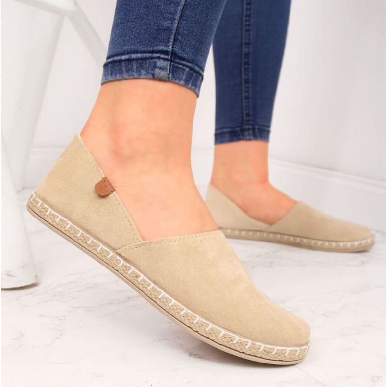 Espadrillas con intagli Novità W EVE270B beige 2