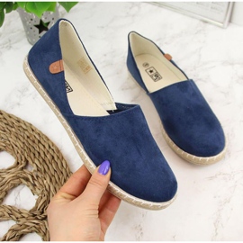 Espadrillas con intagli Novità W EVE270C blu navy 1