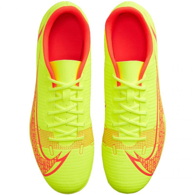Nike Mercurial Vapor 14 Club FG / MG M CU5692 760 scarpe da calcio giallo giallo 1