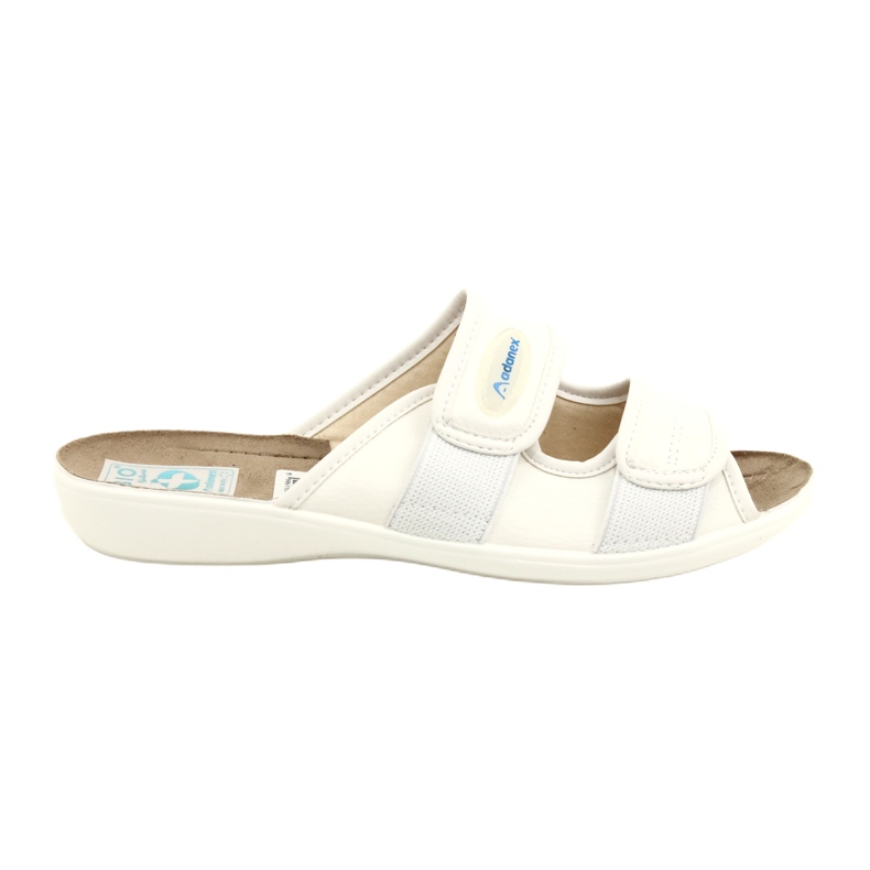 Pantofole Adanex Diana BIO Natura 17659 bianca 3