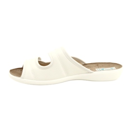Pantofole Adanex Diana BIO Natura 17659 bianco 5