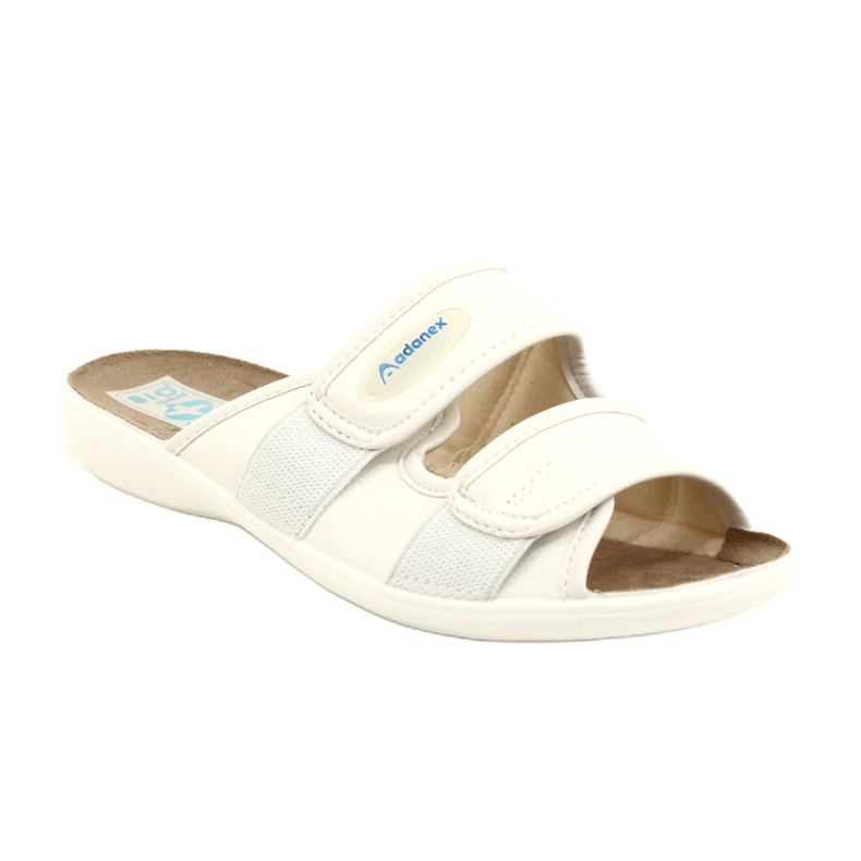 Pantofole Adanex Diana BIO Natura 17659 bianca 4
